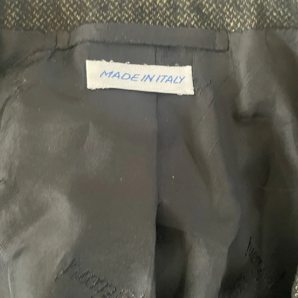 Brioni Traiano Cashmere &‎ Silk Iridescent Hopsack Jacket Size 46 L $6850
